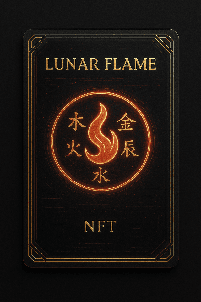 Lunar Flame NFT preview